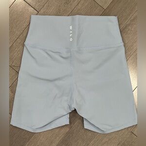 WILO The Label Ribbed Biker Shorts, High Waist Activewear Yoga,  Size Medium
